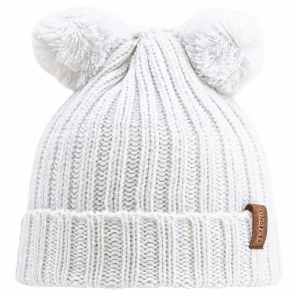 Lindberg Roxtuna Pompom Hat White Vit Hot