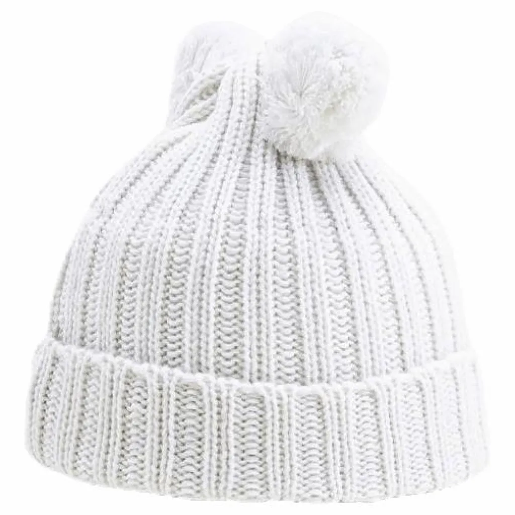 Lindberg Roxtuna Pompom Hat White Vit Hot