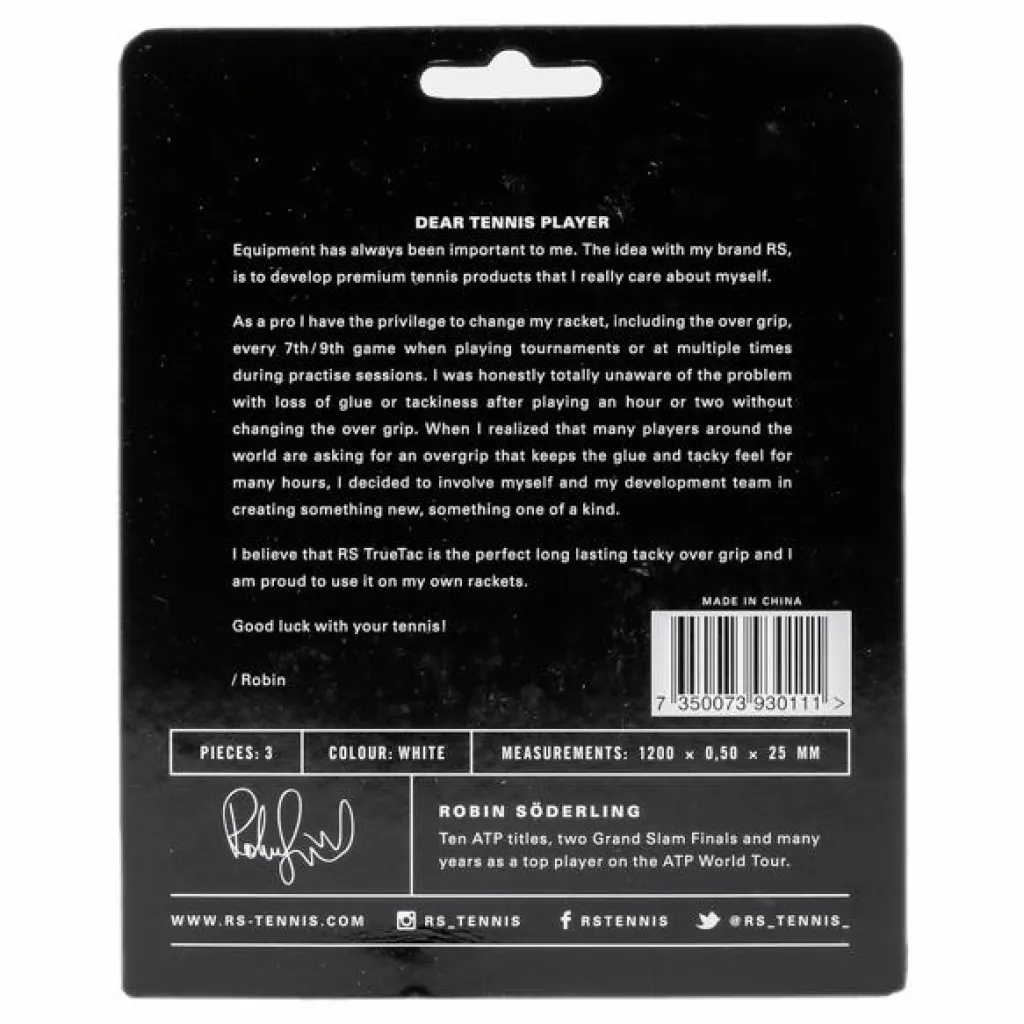 RS OG Truetac Tour 3-P White Vit Outlet