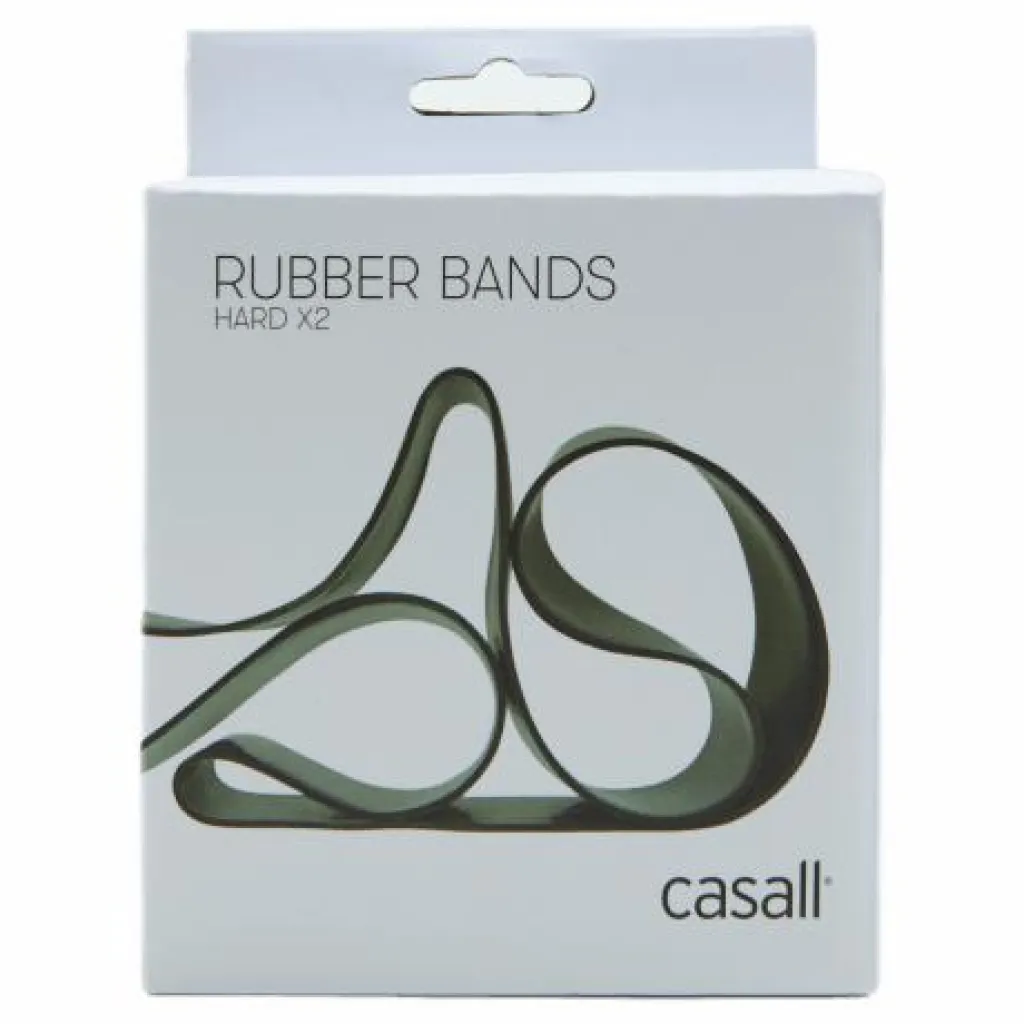 Casall Rubber Band Hard 2pcs Hard Green Grön Discount