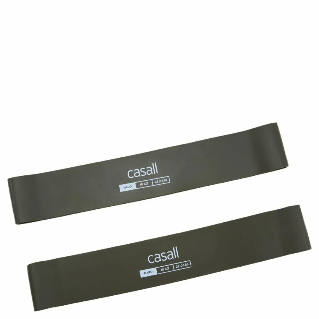 Casall Rubber Band Hard 2pcs Hard Green Grön Discount