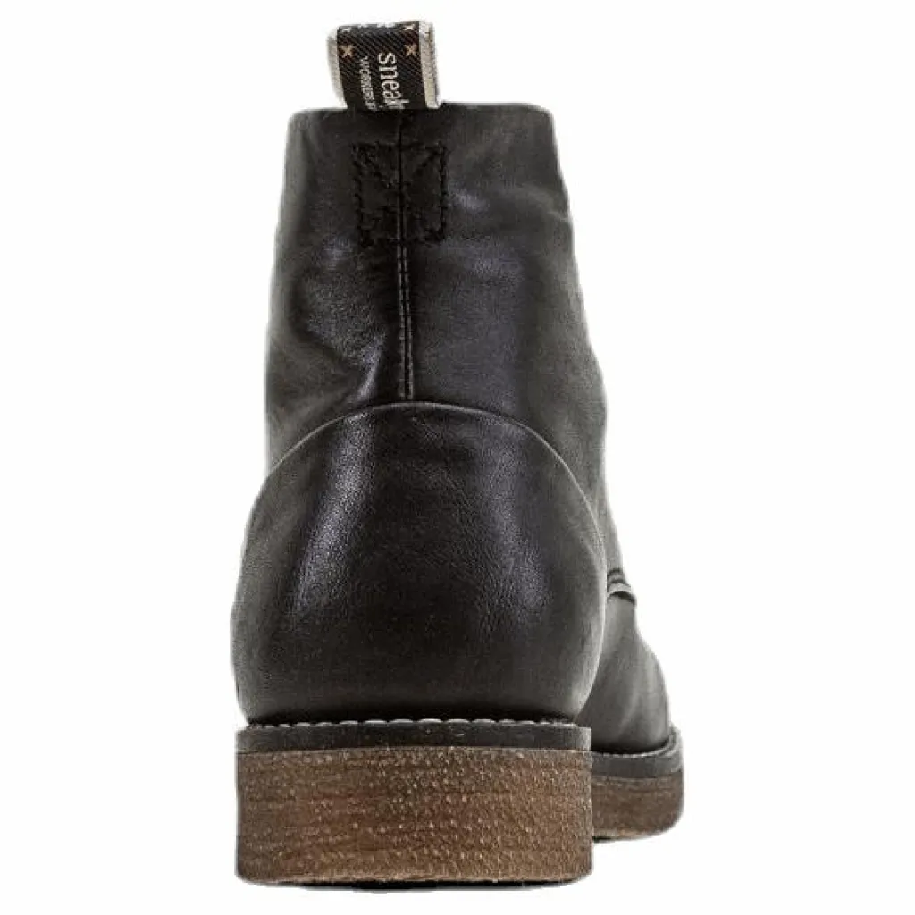 Rummy Leather Boots Black*Sneaky Steve Sale