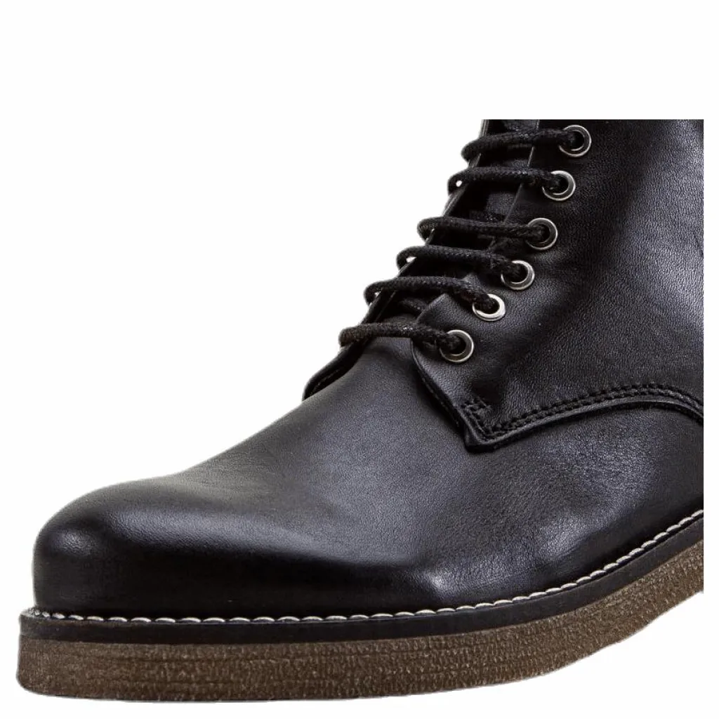 Rummy Leather Boots Black*Sneaky Steve Sale