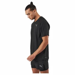 Run Cloudspun Ss Tee Black*Puma Hot