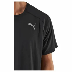 Run Cloudspun Ss Tee Black*Puma Hot