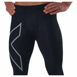 2XU Run Dash Compr Tights Black/Silver Svart och Silver Outlet