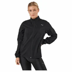 Puma Run Favorite Woven Jacket W Black Svart Online