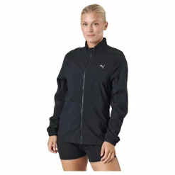 Puma Run Favorite Woven Jacket W Black Svart Outlet