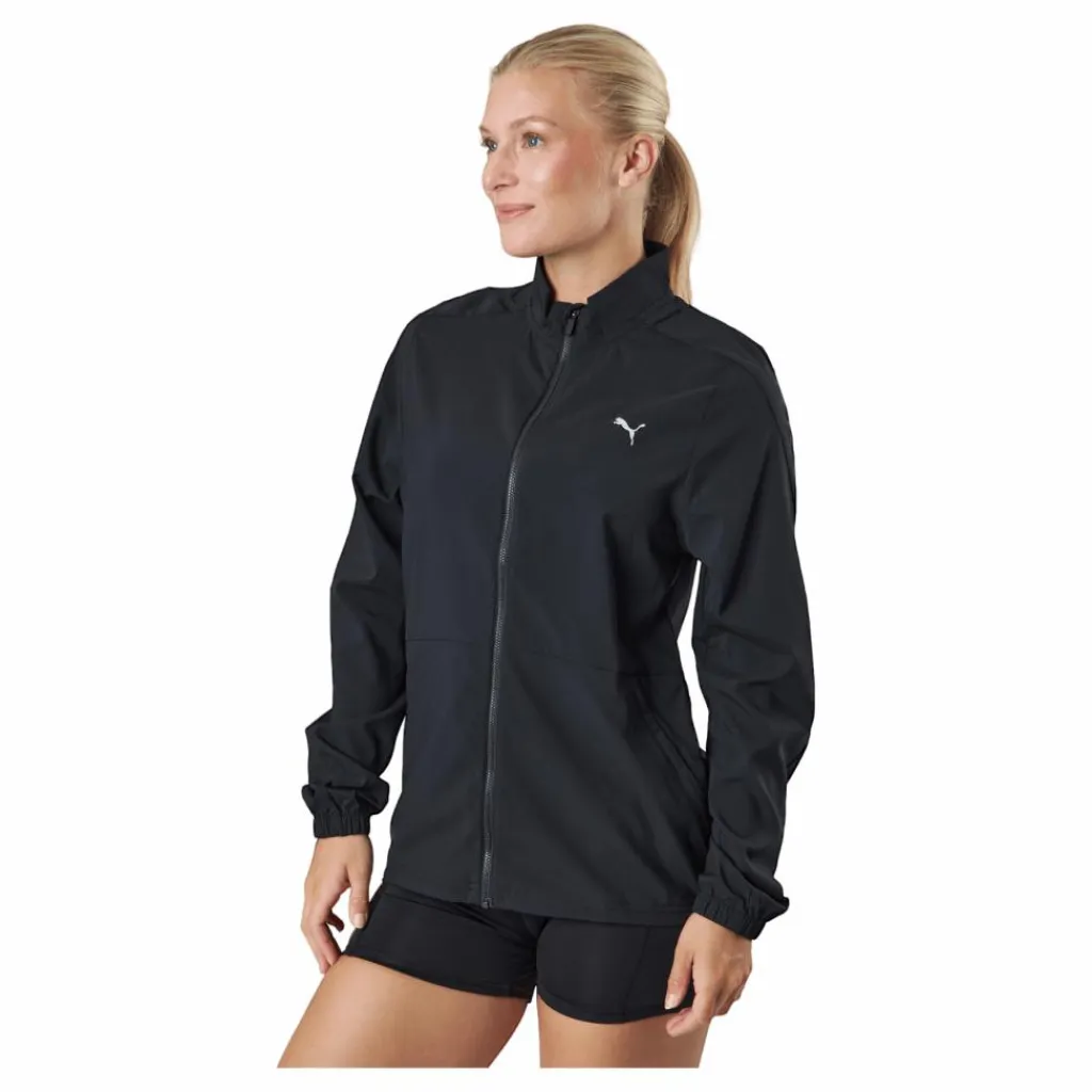 Puma Run Favorite Woven Jacket W Black Svart Outlet