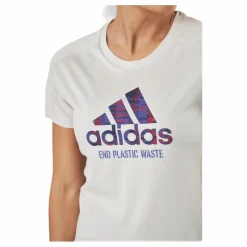 adidas Run For The Oceans Graphic Tee Alumina Vit Sale