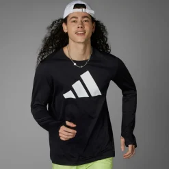 adidas Run It Long Sleeve Long-Sleeve Top Black Svart Online