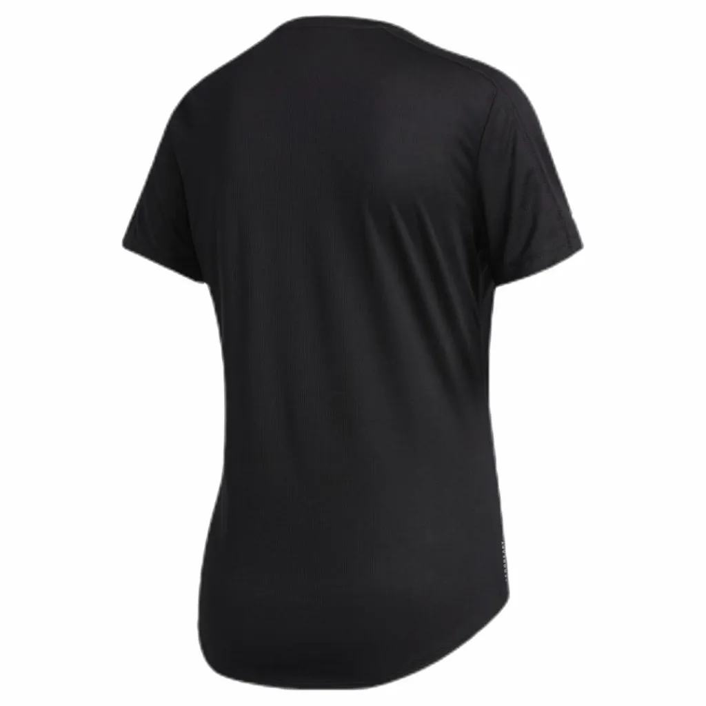 adidas Run It Tee 3S Black Svart Sale