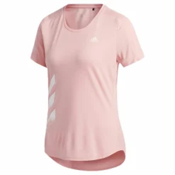 adidas Run It Tee 3S Pink Rosa Sale