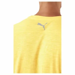 Puma Run Logo Ss Tee M Sun Stream Gul Sale
