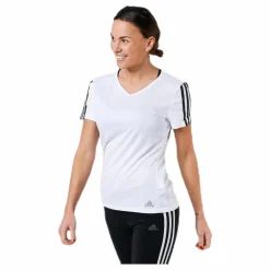 Run 3S Tee W White/Black*adidas Discount