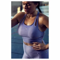Run Ultraform Crop Tank W Elektro Purple*Puma New
