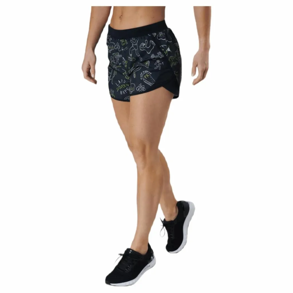 Run Ur Face Off Short Black*Under Armour