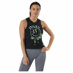 Under Armour Run Ur Face Off Tank Black Svart Best