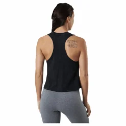 Under Armour Run Ur Face Off Tank Black Svart Best