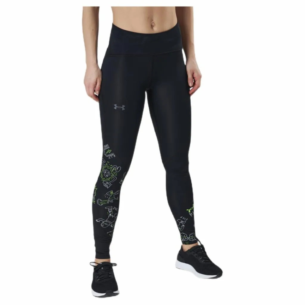Run Ur Face Off Tight Black*Under Armour Best