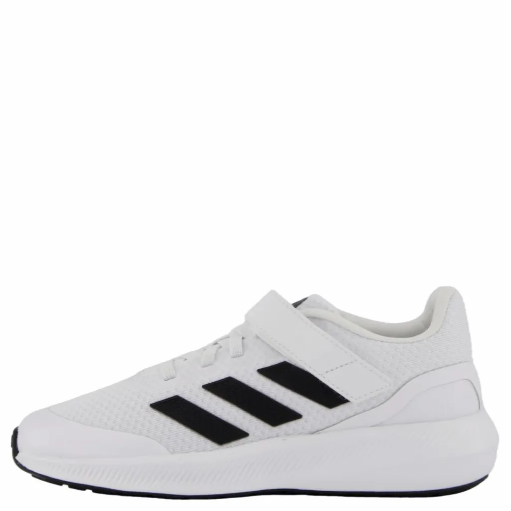 adidas RunFalcon 3.0 Elastic Lace Top Strap Shoes Cloud White / Core Black / Cloud White Vit Outlet