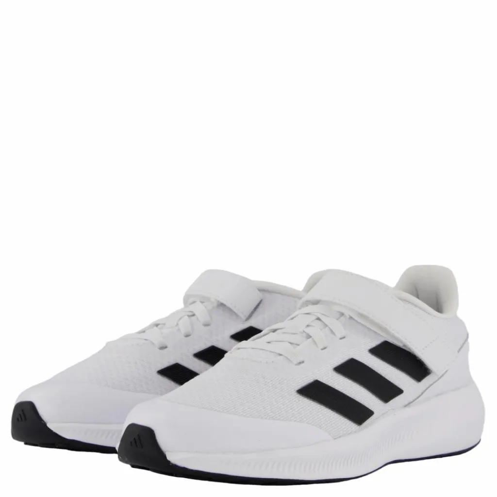 adidas RunFalcon 3.0 Elastic Lace Top Strap Shoes Cloud White / Core Black / Cloud White Vit Outlet