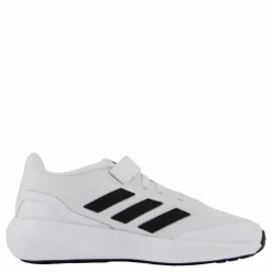adidas RunFalcon 3.0 Elastic Lace Top Strap Shoes Cloud White / Core Black / Cloud White Vit Outlet