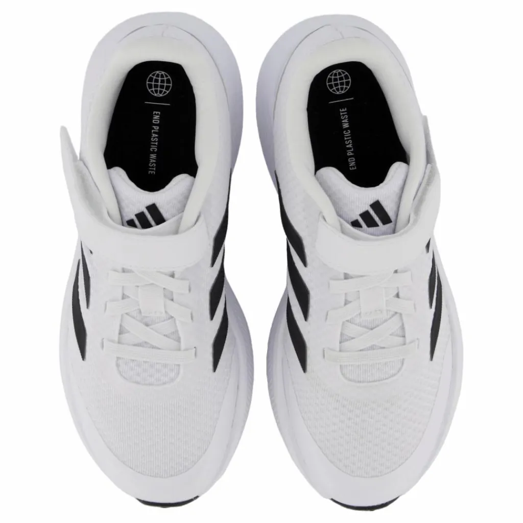 adidas RunFalcon 3.0 Elastic Lace Top Strap Shoes Cloud White / Core Black / Cloud White Vit Outlet