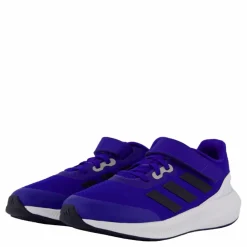 RunFalcon 3.0 Elastic Lace Top Strap Shoes Lucid Blue / Legend Ink / Cloud White*adidas