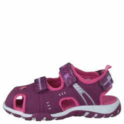 Leaf Runn Dk Pink Rosa och Lila Clearance