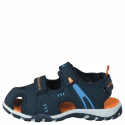 Leaf Runn Navy/orange Blå New