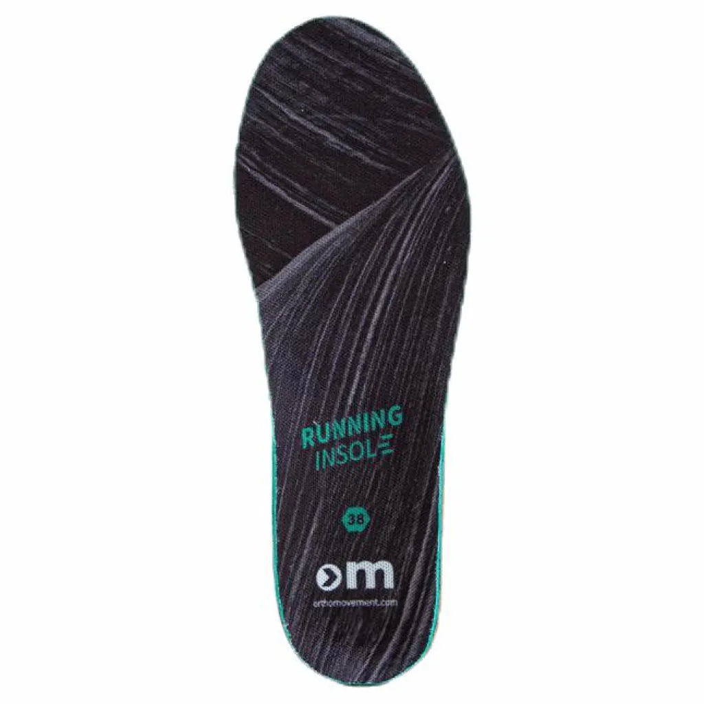 Ortho Movement Running Insole Black Svart Hot