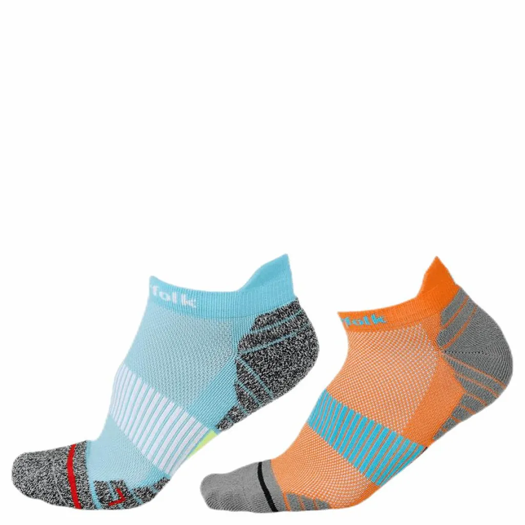 Running Socks - Bolt Blue*Norfolk Discount