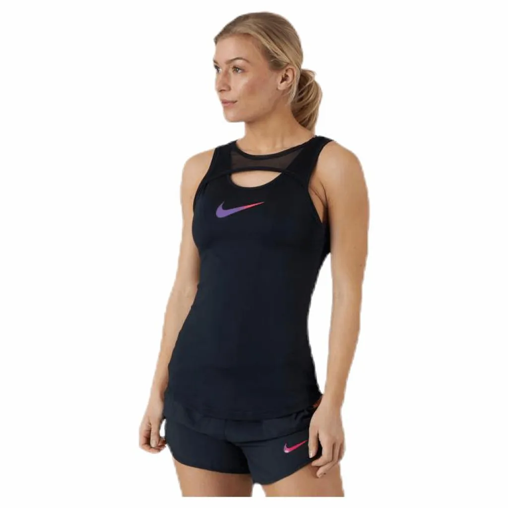 Runway Running Tank Purple/Black*Nike Clearance