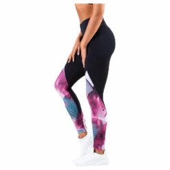 Under Armour Rush Legging Print Black Svart Best