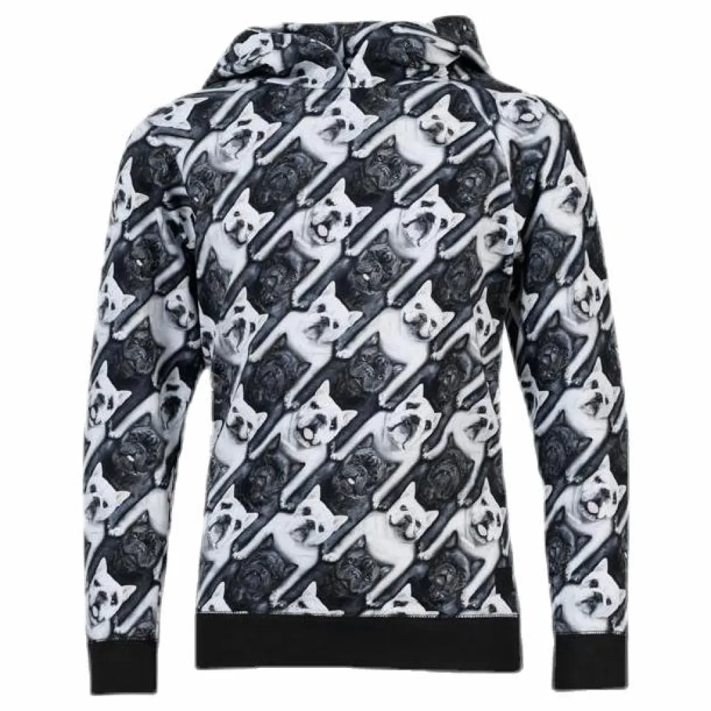 Molo Russel Bulldog Hoodie Black Svart Best