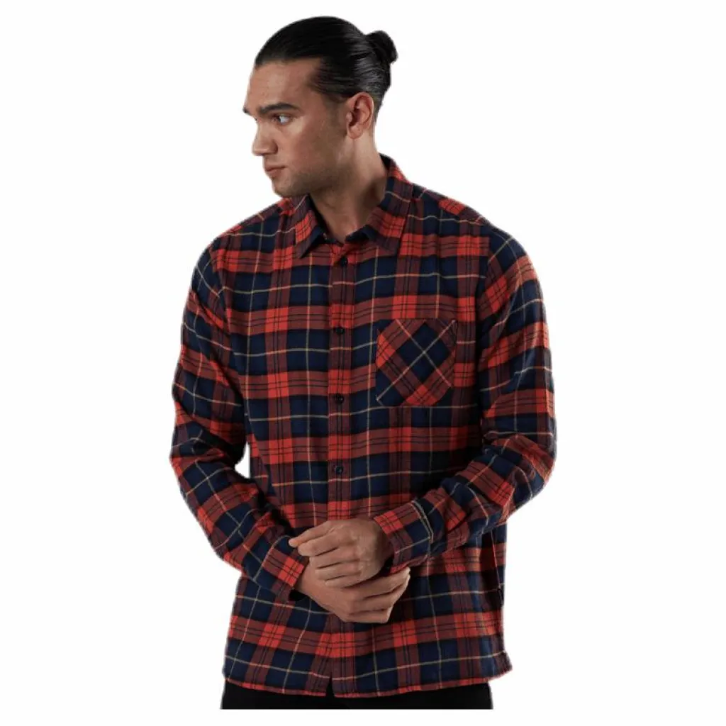 Dedicated Rute Flannel Checker Orange Clearance
