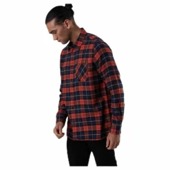 Dedicated Rute Flannel Checker Orange Clearance