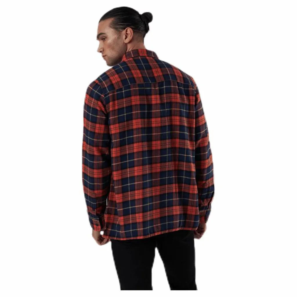 Dedicated Rute Flannel Checker Orange Clearance