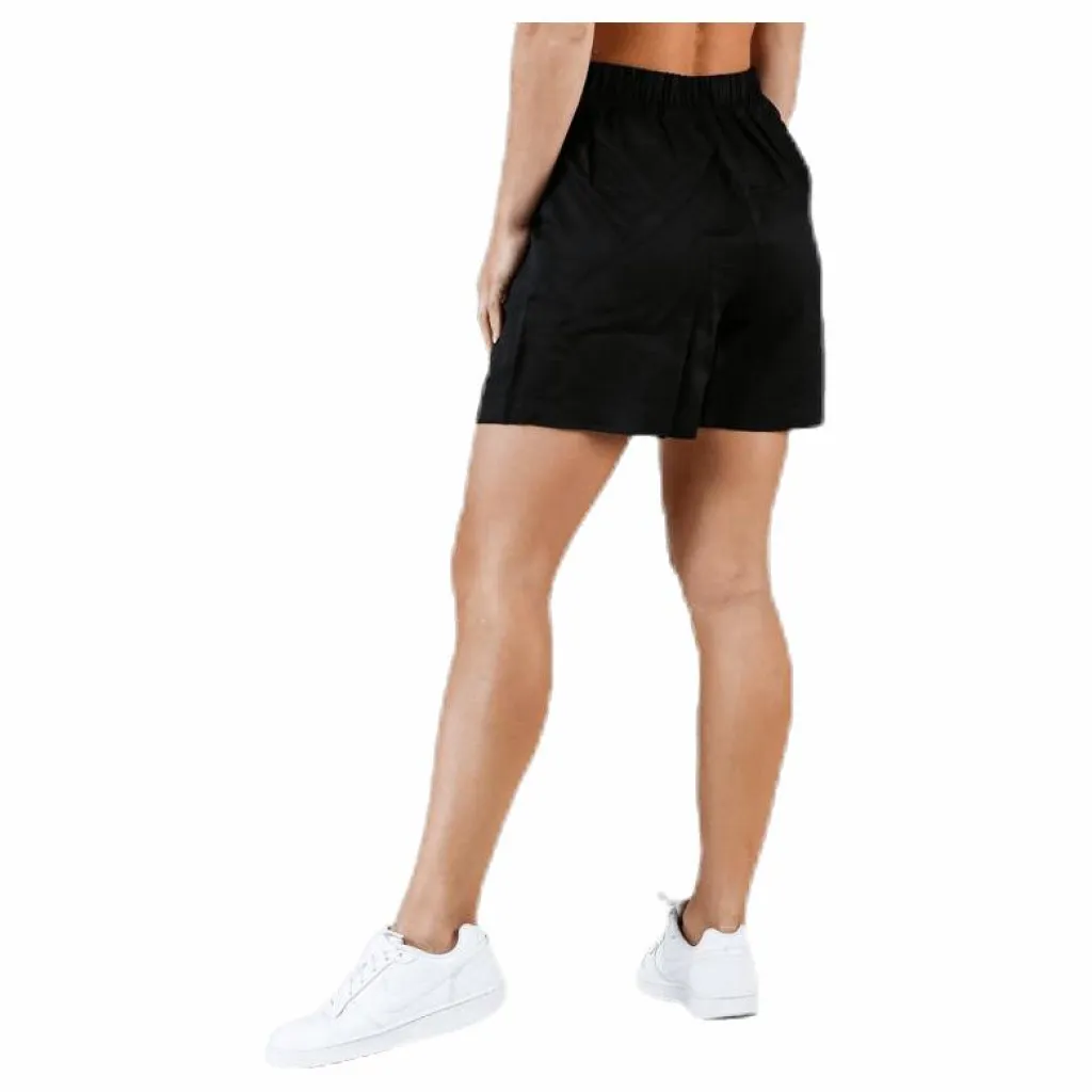 Pieces Ruth Hw Shorts Black Svart Clearance