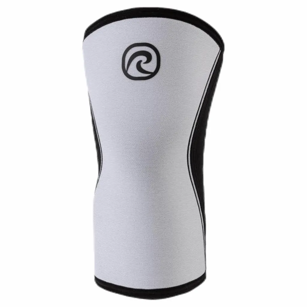 Rehband Rx Knee 7mm White/Black Vit och Svart Outlet