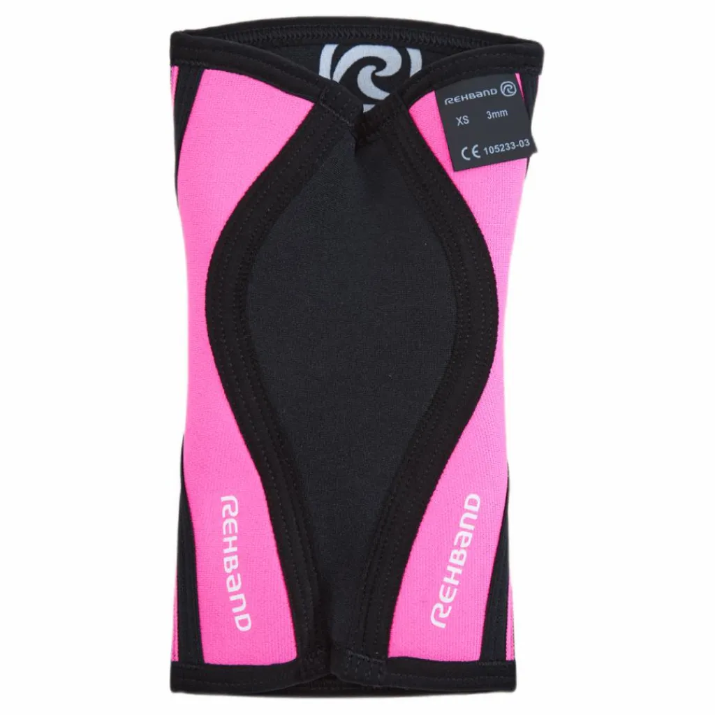 Rx Knee-sleeve 3mm Black/pink*Rehband Sale
