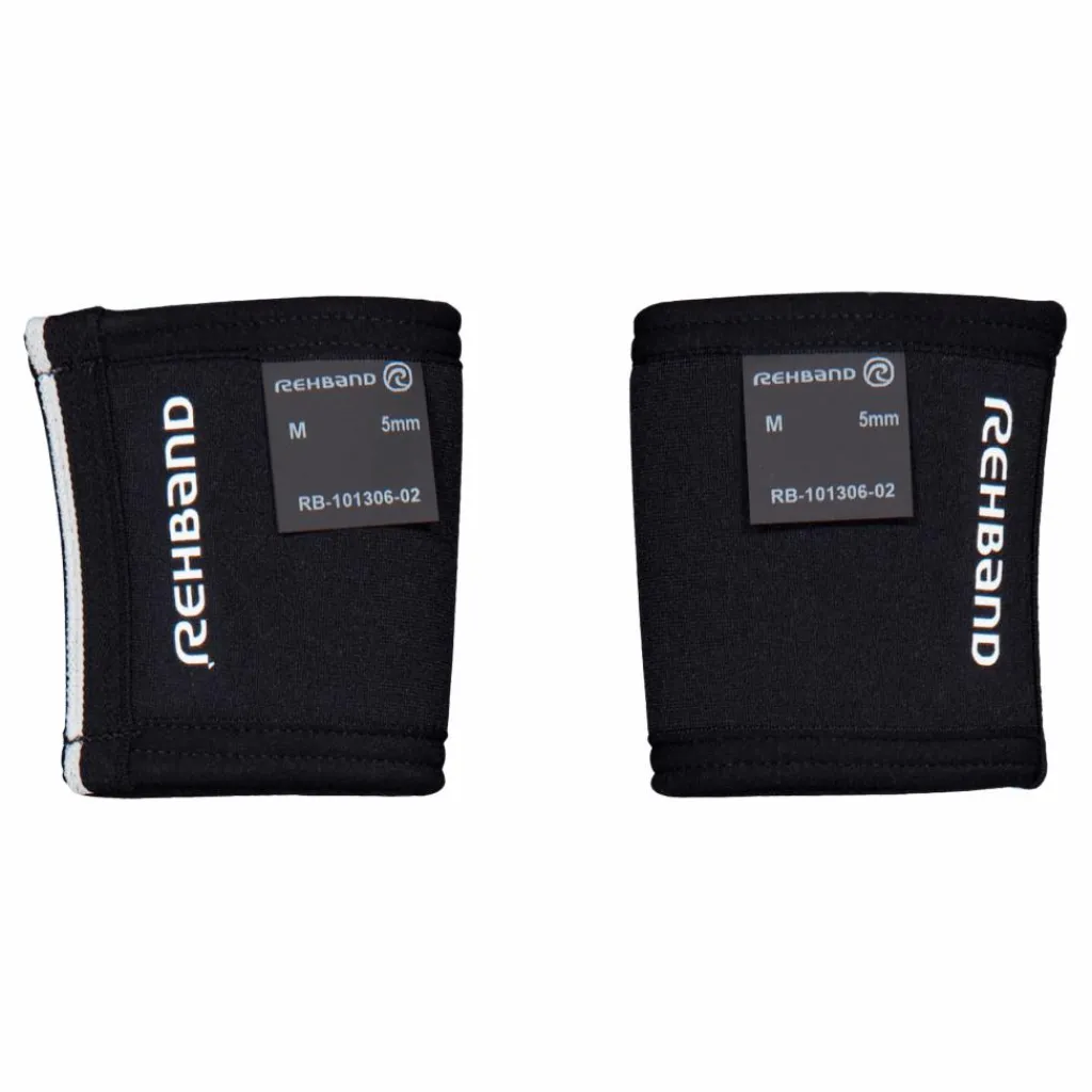 Rehband Rx Wrist-sleeve 5mm Pair Black Svart New