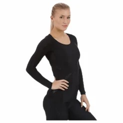 RY400 W Top Long Sleeve Black*Skins