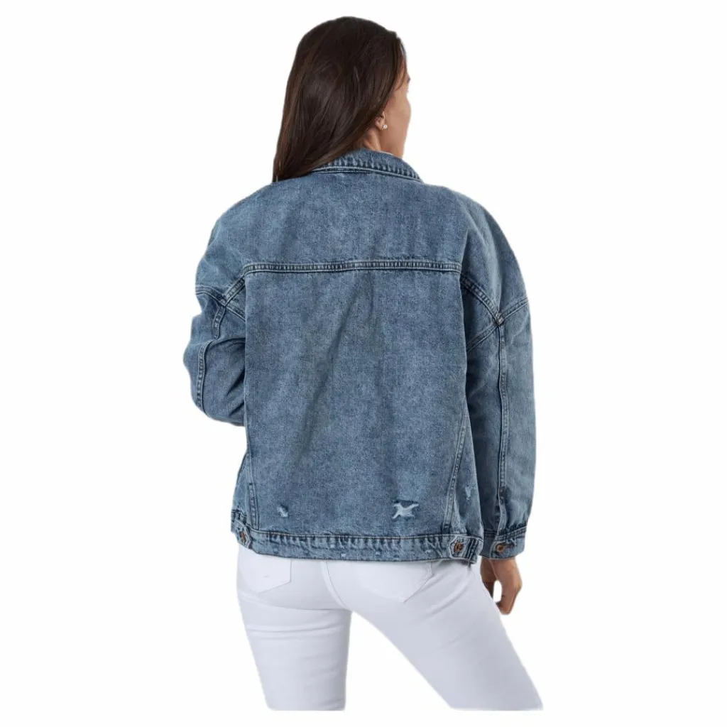 Safe Life Ls Oversze Jcket Blue*Only Discount