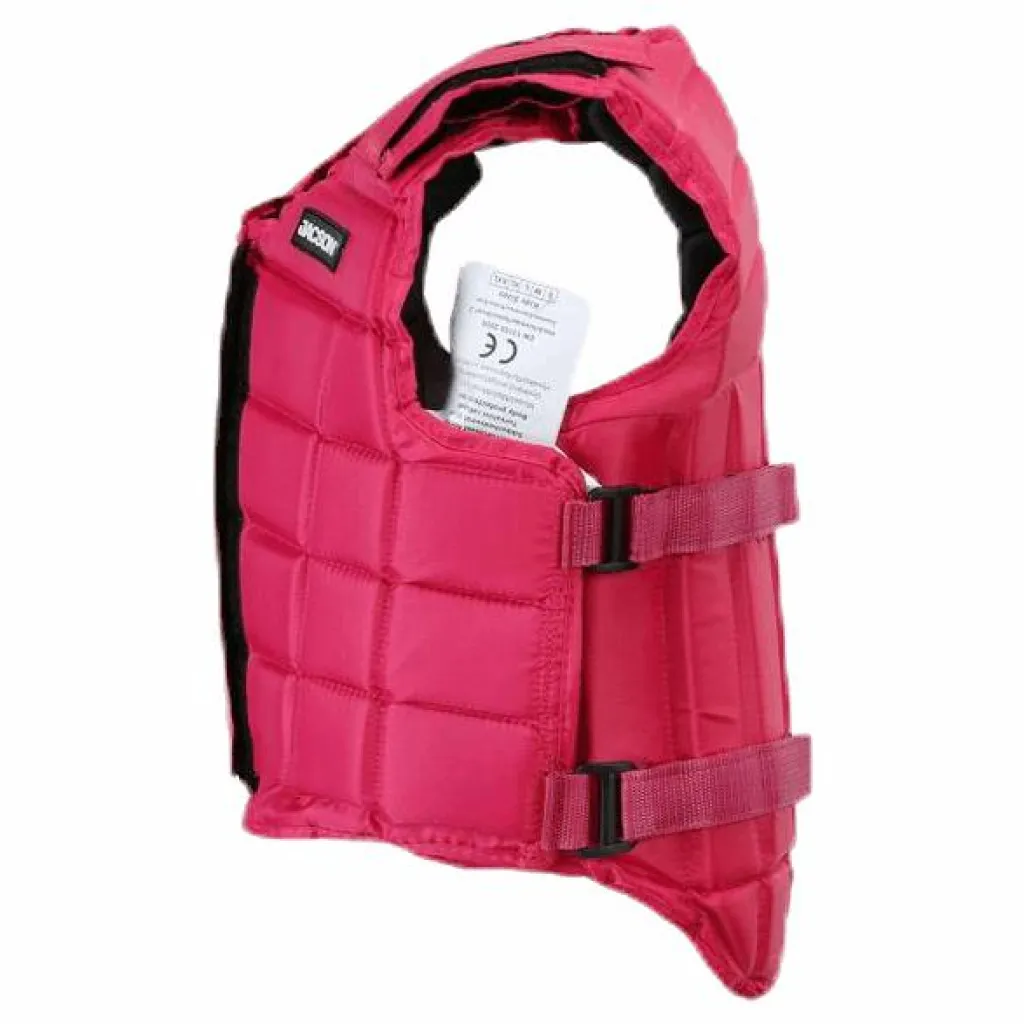 Jacson Safety Vest Junior Pink Rosa Outlet