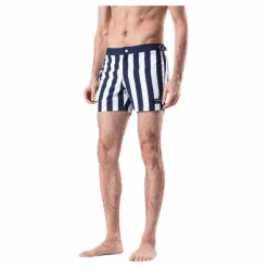 Björn Borg Saint Swim Shorts Blue/White Blå och Vit Clearance