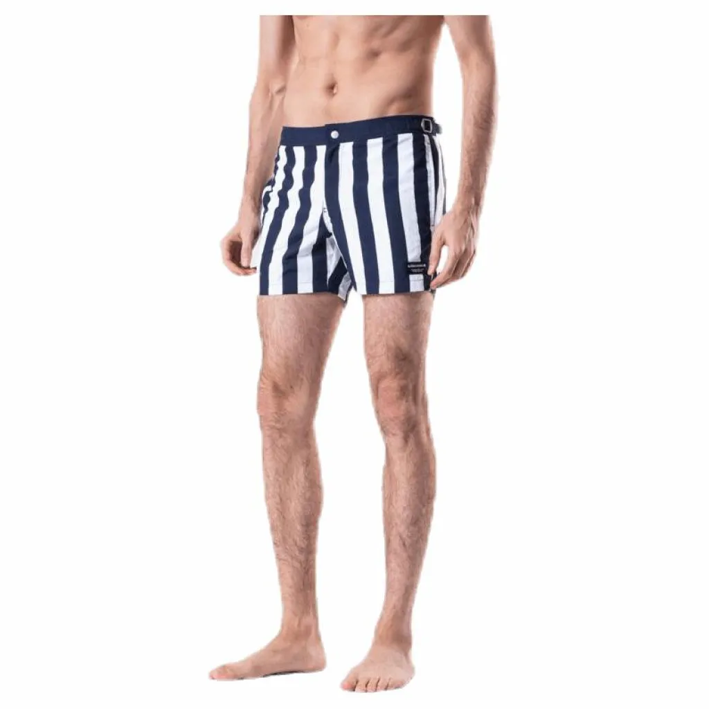 Björn Borg Saint Swim Shorts Blue/White Blå och Vit Clearance