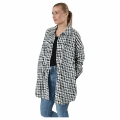 Only Sally Boucle Shacket Cc Otw White Vit Outlet