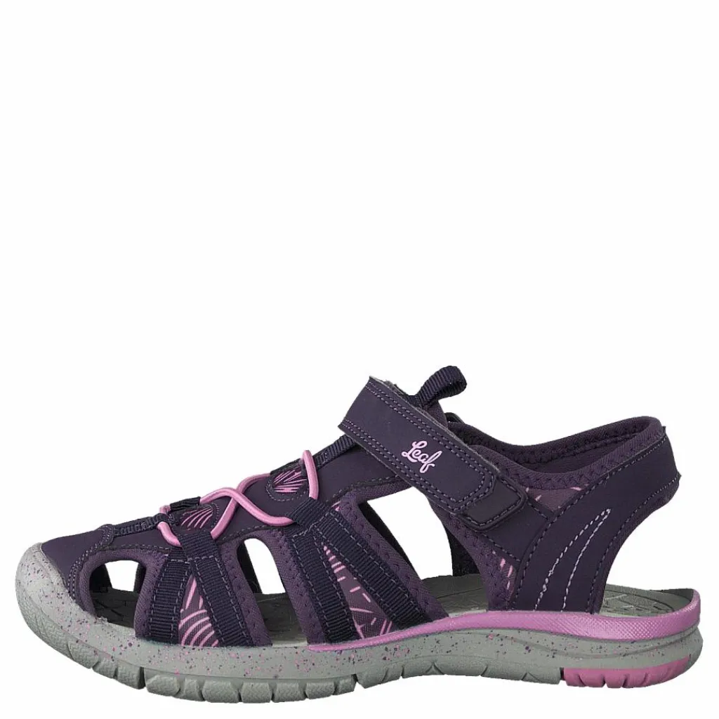 Leaf Salo Dk Purple Lila